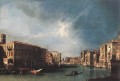 El Gran Canal Desde Rialto Hacia El Canaletto Norte Venecia